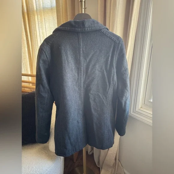 Old Navy Wool-Blend Peacoat (Men’s Medium) - Picture 5 of 6
